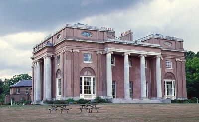 Grovelands Priory Hospital
The Bourne. 1797. One of only two Grade I listed buildings inthe borough, Grovelands House has been described as the finest neoclassical villa of its kind in the London area. Built as Southgate Grove for Walker Gray, a brandy merchant, it was designed by John Nash in partnership with Humphry Repton, who laid out the grounds.
The house was used as a hospital in the First World War, then as a convalescent home from 1921. It was closed in 1977 and left derelict until sold to the Priory Hospital Group in 1985, when an award winning restoration with sympathetic rear extension was carried out. - [i][Treasures of Enfield][/i]
Keywords: 1790s;hospitals;Grade I listed