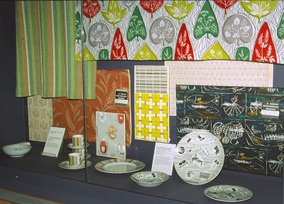 Wallpapers, plates, etc. 1950s
