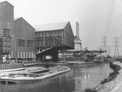 Keywords: industrial;barges;pylons;River Lee Navigation