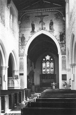 Interior, St Andrews's Church, showing murals
Keywords: murals