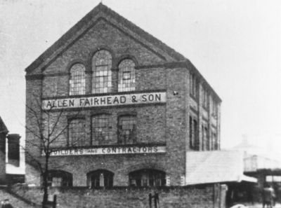 Allen Fairhead & Son, builders and contractors
Offices and works. They also had a large yard between Cecil Road and Palace Gardens, with an entrance from Cecil Road nearly opposite Raleigh Road. The business collapsed owing to bad management. When the Borough took over the yard it was made into a car park until the Palace Gardens precinct scheme was ready to start in April 1980.
