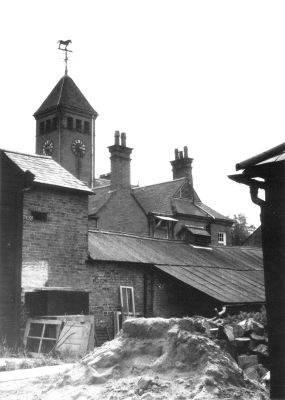 Capel Manor stables area before renovation
