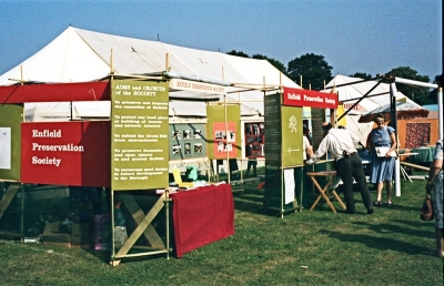 Autumn show, Town Park, 1982
Keywords: 1980s;Enfield Preservation Society;EPS;exhibitions;Town Show