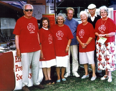 Members staffing the EPS stand at the Town Show
Keywords: LP1;Town Show;people;Enfield Preservation Society;EPS