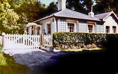 Claysmore Lodge
Claysmore, also spelt Clayesmore, was a substantial property on the north side of Clay Hill, once the home of the Bosanquet family. It was demolished in the late thirties, but this small lodge house has survived. - [i]The Enfield book[/i], p.28 
