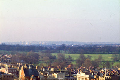 View from top of Civic Centre, looking WSW
View over the town towards Town Park.
Keywords: panoramas;aerial