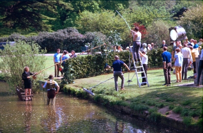 Marty Feldman filming at Forty Hall
Keywords: films;events