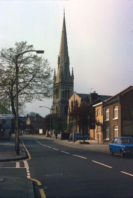 Chase Side and Christ Church, 1976
Keywords: churches;historic buildings;Christ Church