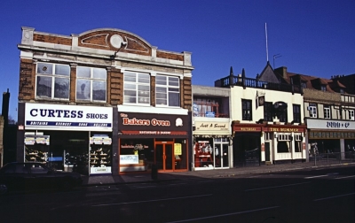 The Town, north side shops
Keywords: shops