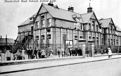 Chesterfield Road schools
From a postcard.
Keywords: schools