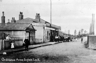 Ordnance Arms, Enfield Lock
Keywords: pubs