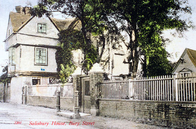 Salisbury House
A postcard.
Keywords: Grade II* listed;historic buildings