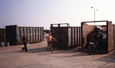 Carterhatch Lane civic amenity site 1976
Recycling containers
Keywords: recycling;rubbish;dumps