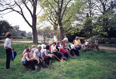 Constable country, May 1976
A rest at Langham
