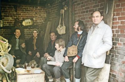 Welwyn Garden City, May Day, 1978
Lunch in wood shed
