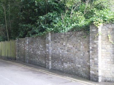 Forty Hill. Clock House: boundary wall.
Keywords: walls;locally listed;Forty Hill